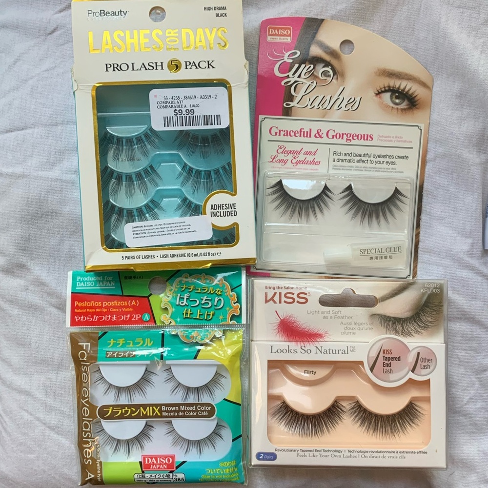 (FWP) Assorted False Eyelash Set